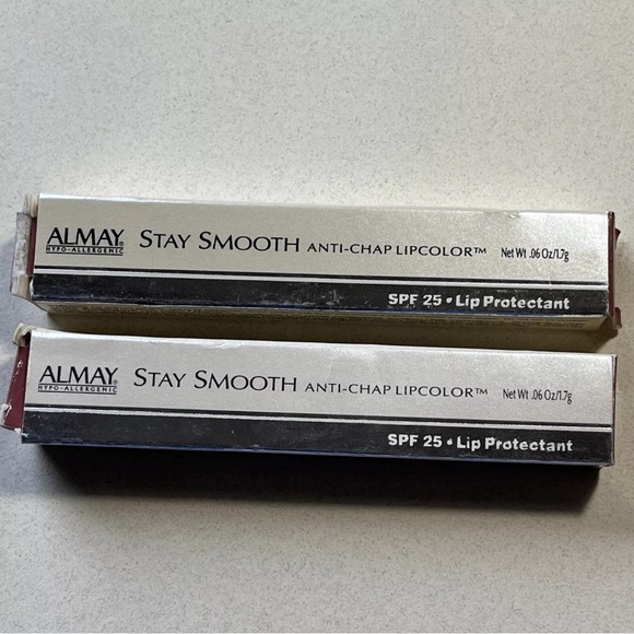 2x ALMAY Stay Smooth Anti-Chap Lipcolor with SPF 25 - Lip Protectant #15 SUGAR - Picture 2 of 7